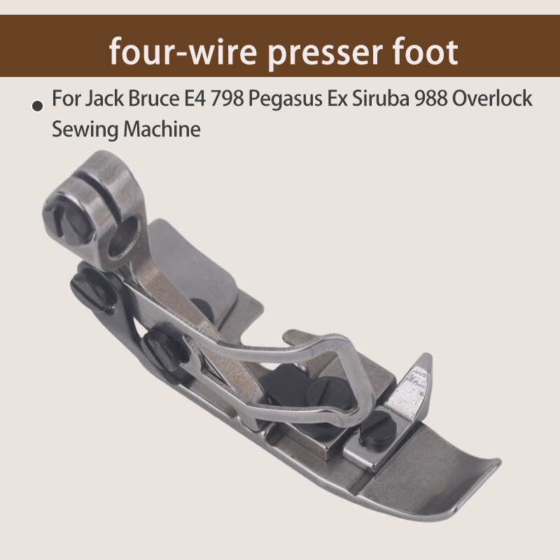 1PCS Four-Thread Presser Foot  - đánh giá và giá Textile Sewing Machine